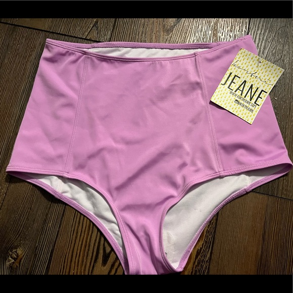 Kortni Jeane Other - Kortni Jean Bubblegum pink high waisted swim bottoms size large